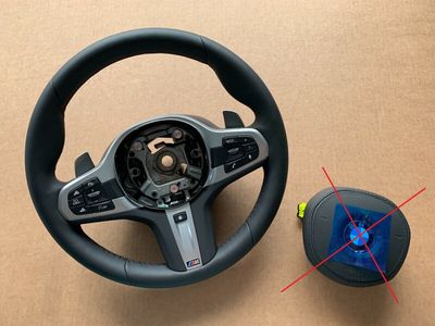 BMW 5 6 X3 X4 G30 G31 G32 G01 G02 G08 M Łopatki kierownicy Podgrzewanie Vibro ACC