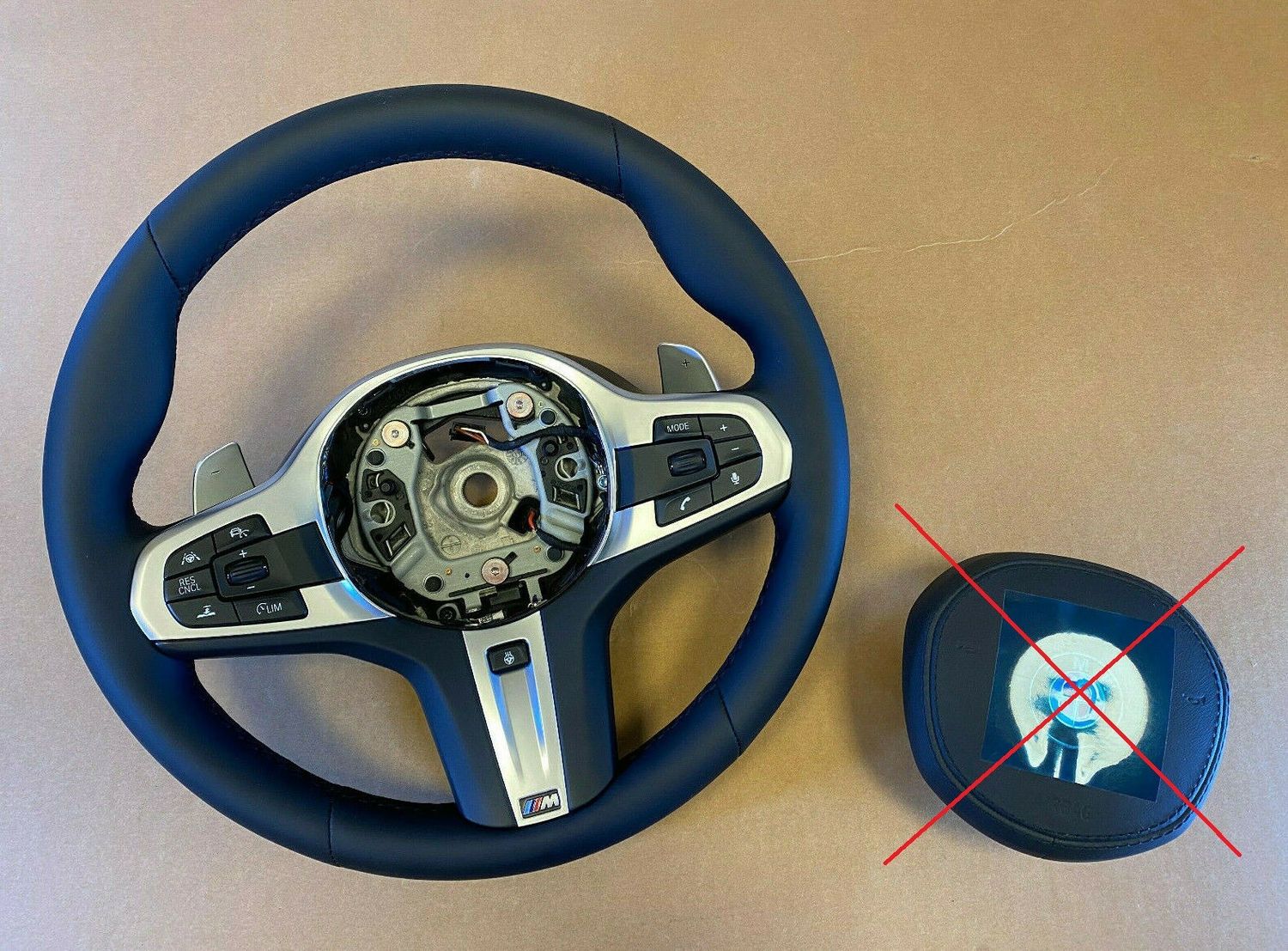BMW 5 G30 G31 G38 6 G32 X3 G01 X4 G02 OEM M Steering Wheel HEATING VIBRO ASSIST+