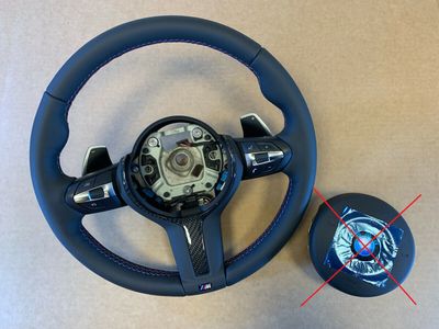 BMW F20 F21 F22 F30 F31 F32 F33 F34 F36 F39 F48 M Łopatki kierownicy CARBON
