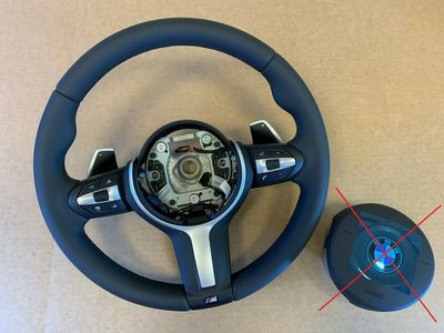 BMW F01 F02 F03 F06 F07 F10 F11 F12 F13 USA M Steering Wheel PADDLES VIBRO ACC