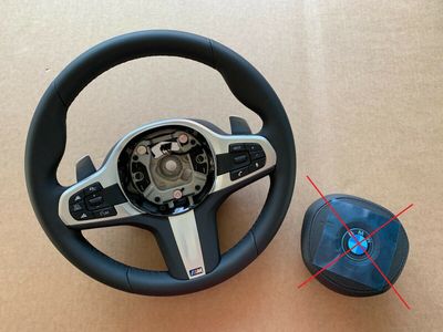 BMW 5 6 X3 X4 G30 G31 G32 G38 G01 G02 G08 OEM M рулевое колесо с подрулевыми переключателями ACC