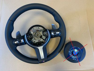 BMW F15 F16 F20 F22 F25 F26 F30 F31 F32 F39 F48 M Рулевое колесо G Подрулевые переключатели VIBRO