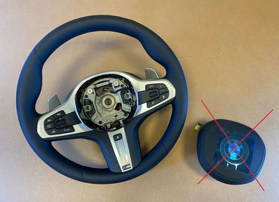 BMW 5 G30 G31 G38 6 G32 X3 G01 X4 G02 USA M Stūres APILDE VIBRO ASSIST+