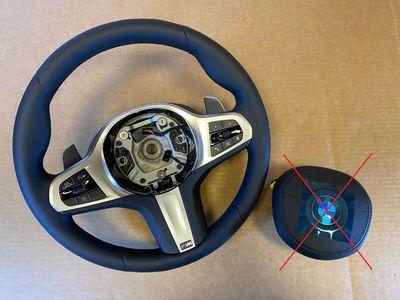 BMW 5 G30 G31 G38 6 G32 X3 G01 G08 X4 G02 ORIENTĀLS ASV LCI M stūre VIBRO