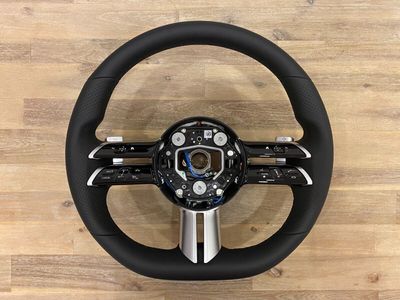 Mercedes W213 Facelift W206 W223 OEM NEW AMG Pack Sport Steering Wheel