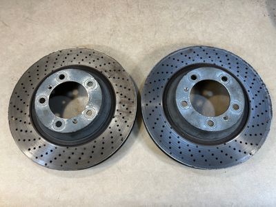 Disques de frein avant d&#39;origine Porsche 911 991, lot de 2, gauche et droite