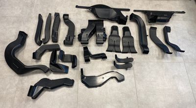 Mercedes G klasa W463 OEM kanały wentylacyjne zestaw