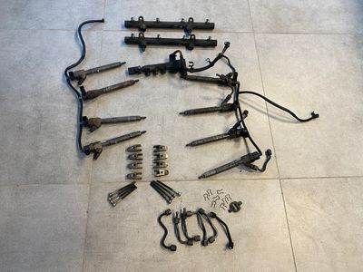 Mercedes G klass W163 W220 W463 4.0 CDI V8 OEM Diesel Injektor Tryck SET