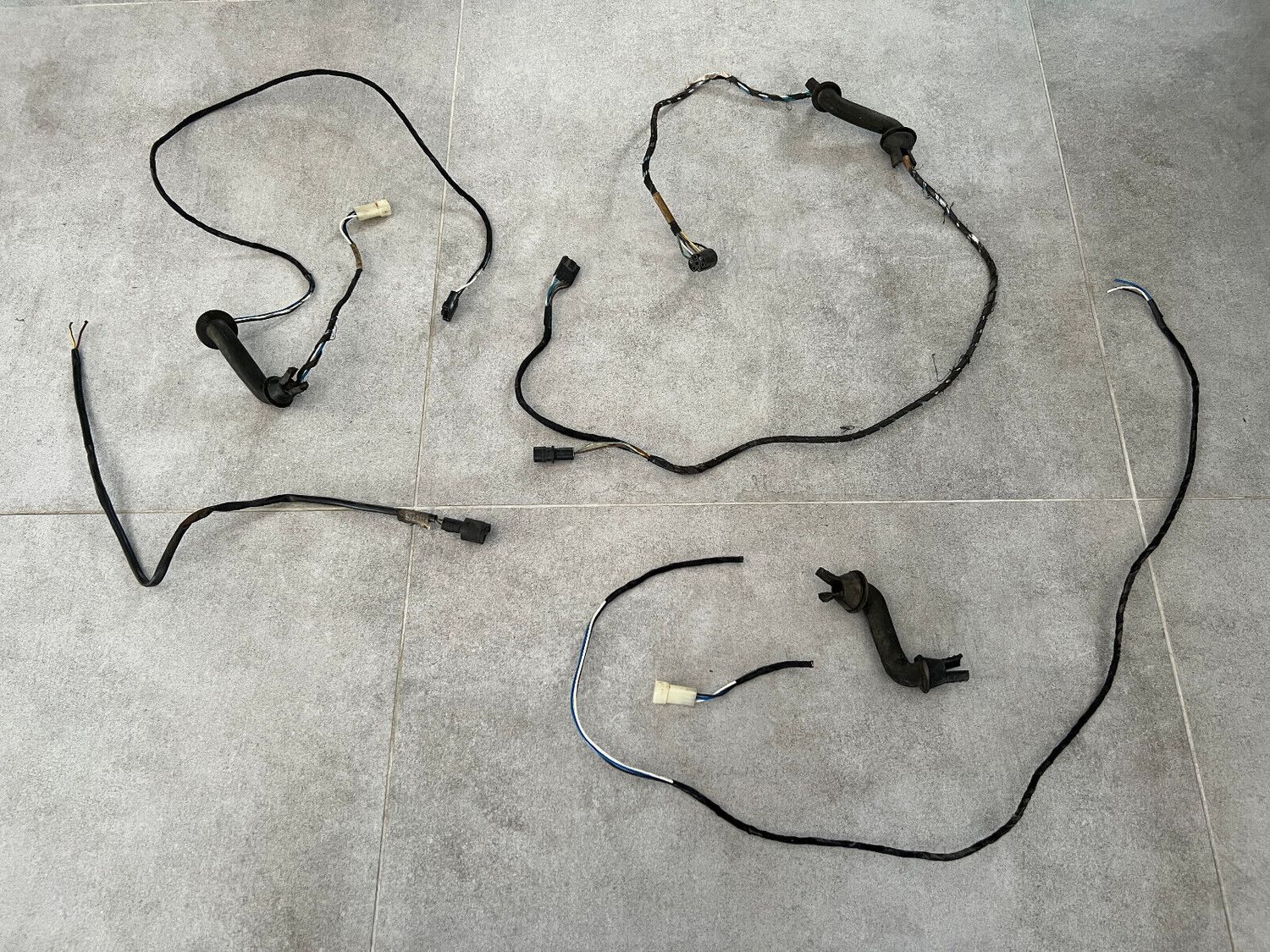 BMW 7 E23 GENUINE Some Door Wiring For Parts