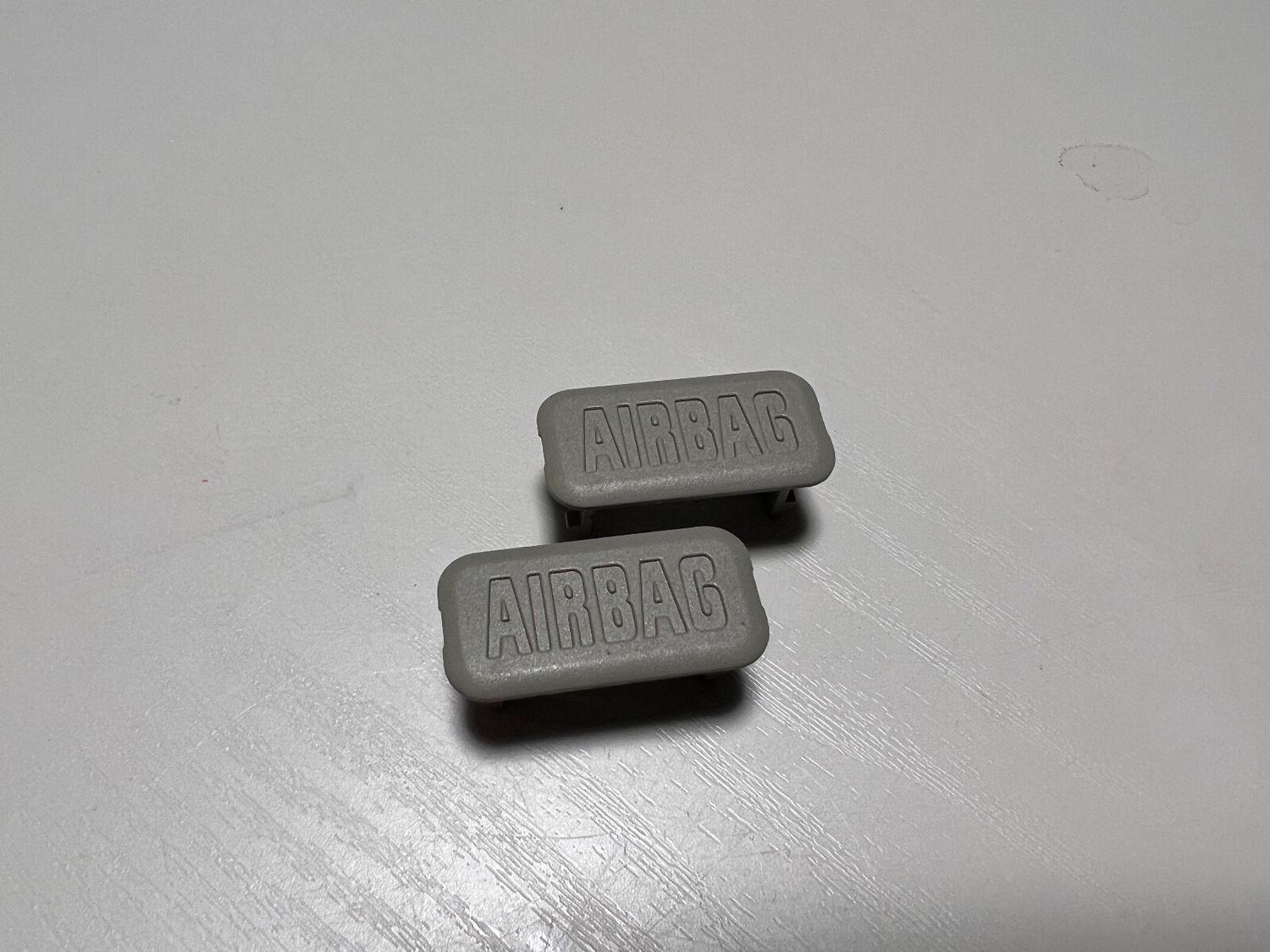 BMW 3 X5 X6 E-series GENUINE Pillar Air Cap Grey x2 psc 51437135689