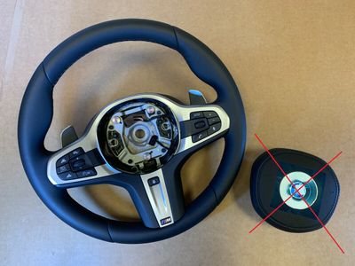 BMW 5 6 X3 X4 G30 G31 G32 G01 G02 EU M Stūres lāpstiņas APILDE VIBRO ACC