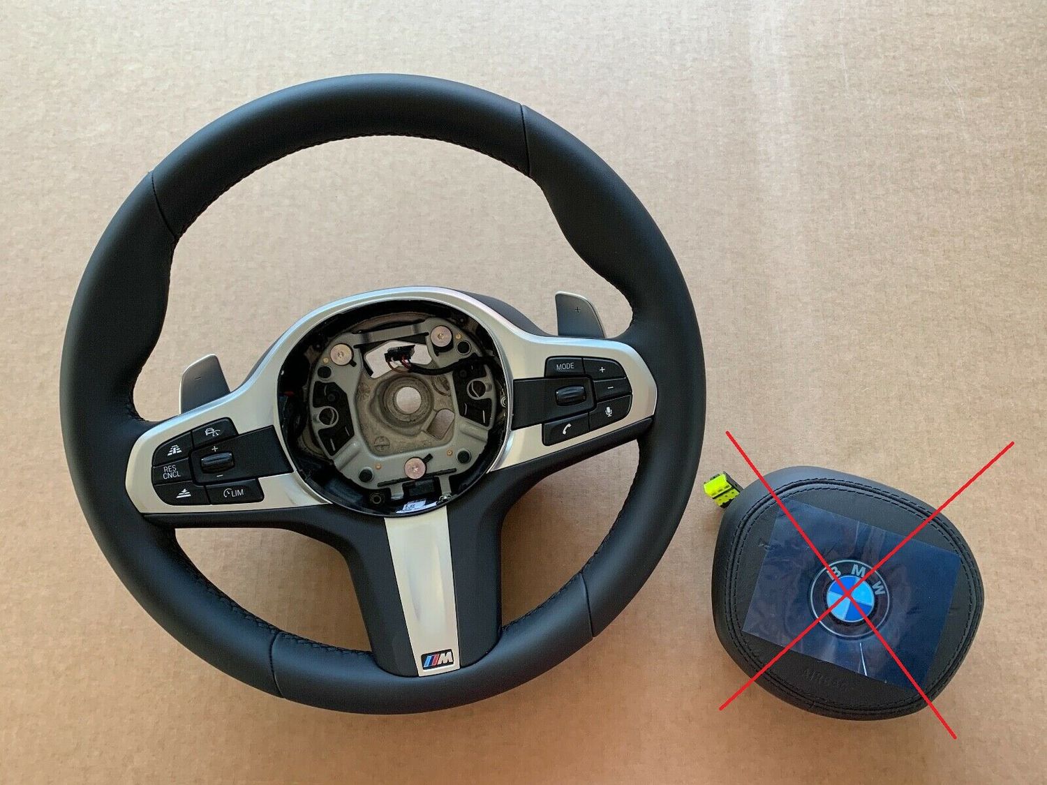 BMW 5 6 X3 X4 G30 G31 G32 G38 G01 G02 G08 OEM M Steering Wheel Shift Paddles ACC