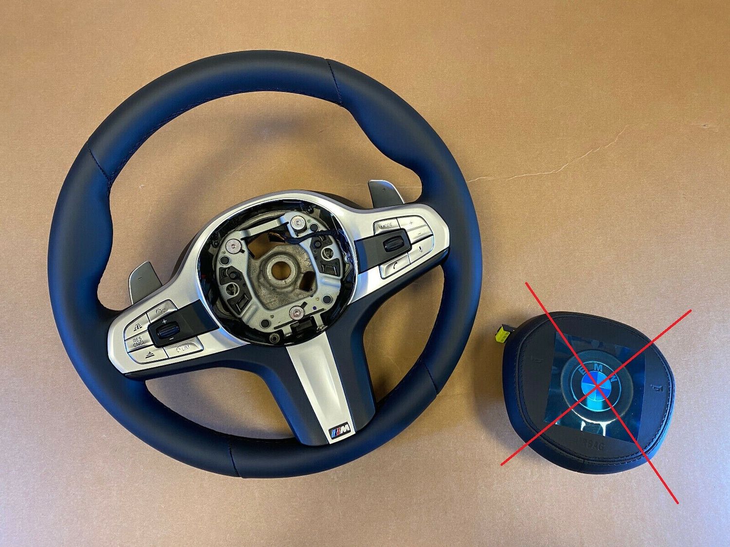 BMW 7 G11 G12 GENUINE USA M Steering Wheel Shift Paddles ACC