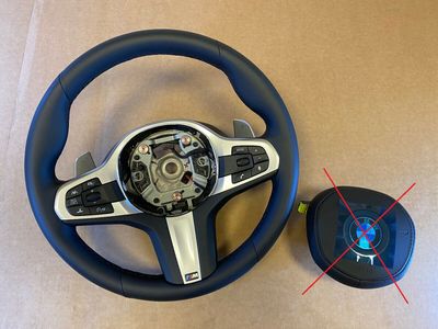 BMW 5 G30 G31 6 G32 X3 G01 X4 G02 OEM ASV M stūres rata palīgierīce+ VIBRO