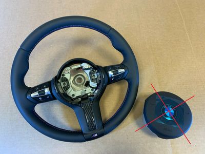 BMW F21 F22 F23 F30 F31 F32 F33 F34 F36 USA M Руль с подогревом и кондиционером, карбон