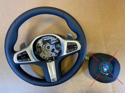 BMW 5 G30 G31 G38 6 G32 X3 G01 G08 X4 G02 OEM USA M Рулевое колесо VIBRO ASSIST+
