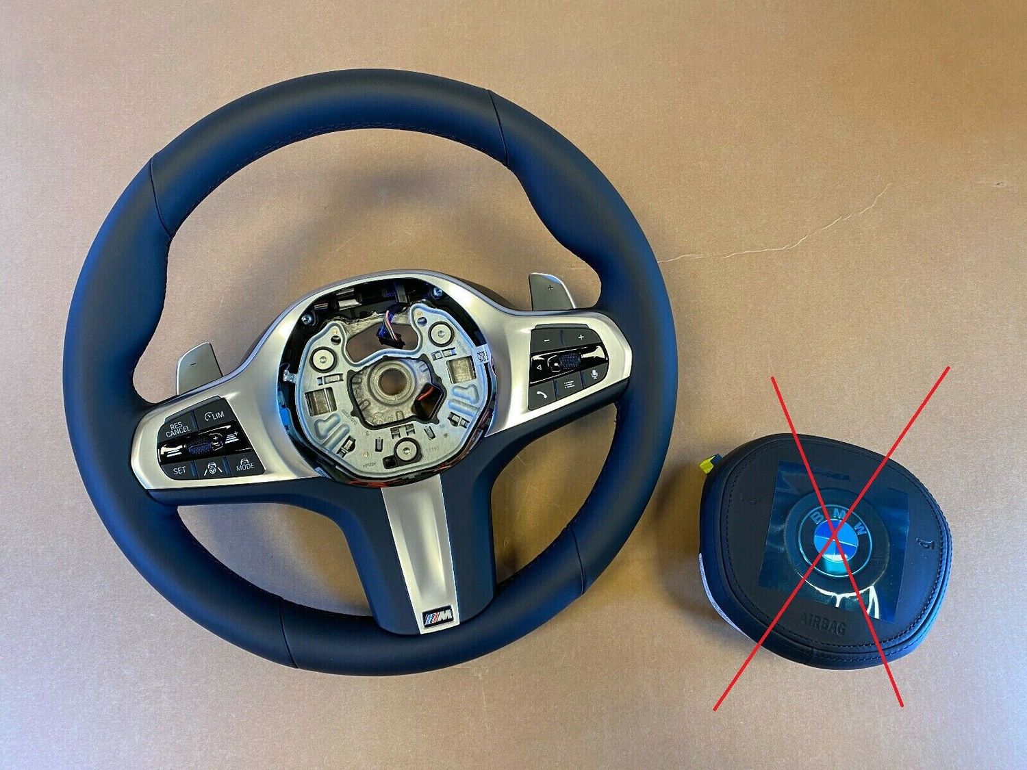 BMW 2 3 F44 G20 G21 G28 GENUINE EU M Steering Wheel Paddles Driving Assist+