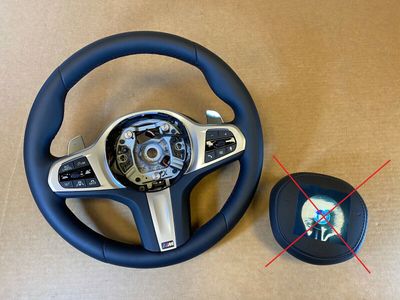 BMW 8 X5 X6 X7 G14 G15 G16 G05 G06 G07 OEM M Steering Wheel Petals Assist+