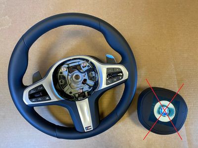 BMW 5 G30 G31 G38 6 G32 X3 G01 G08 X4 G02 OEM EU M Lenkrad VIBRO ASSIST+