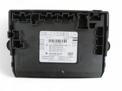 A2168700185 A2169002201 Unité de commande de porte avant gauche MERCEDES-BENZ CLASSE S Coupé (C216) (2006-2013)