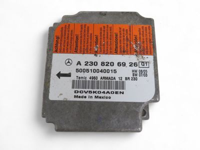 A2308206926 2308206926 A2308205626 2308205626 Airbag Control Unit MERCEDES-BENZ SL-CLASS (R230) (2001-2012)