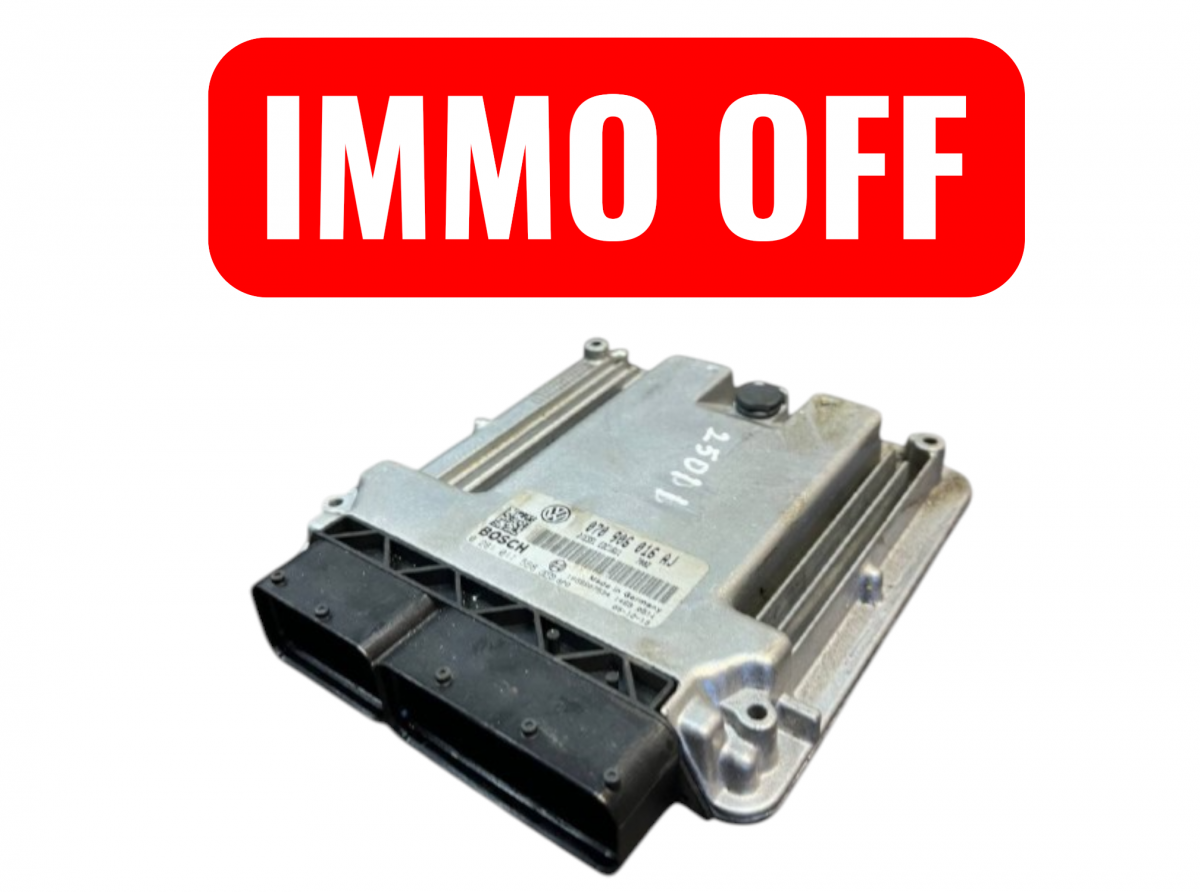 Volkswagen Transporter (T5, Caravelle, Multivan) Engine Control Unit / module (ECU) 070906016AJ 0281011568 Engine Control Unit / mo...