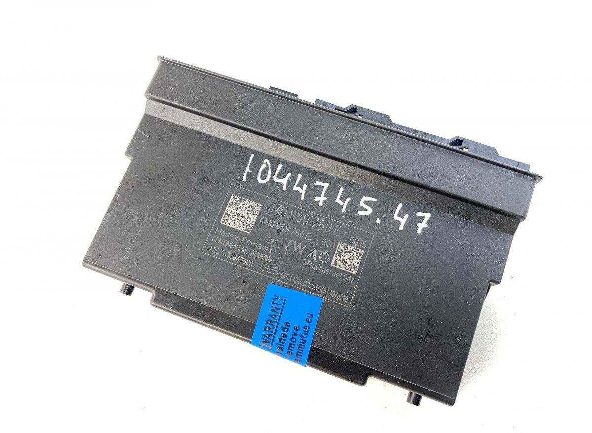 Audi Q7 (4M) Seats control unit A2C7436840600 Seats control unit AUDI Q7 (4MB, ...