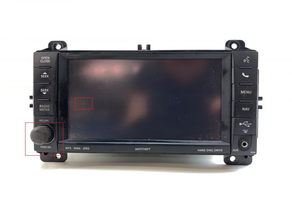 Jeep Grand Cherokee (WK) Radio 5091660AC Radio JEEP GRAND CHEROKEE IV (WK, WK2...
