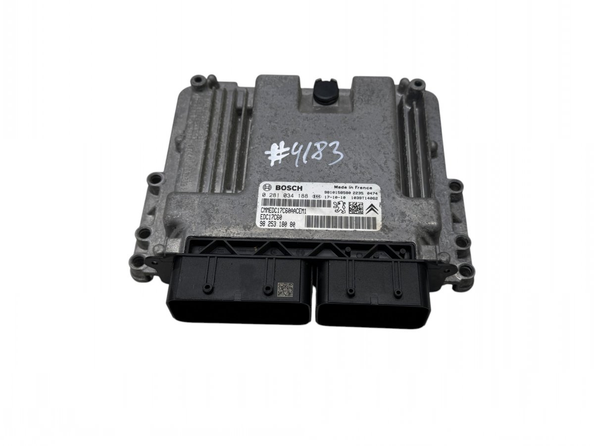 Peugeot 5008 Engine Control Unit / module (ECU) 9825318080 0281034188 Engine Control Unit / mod...