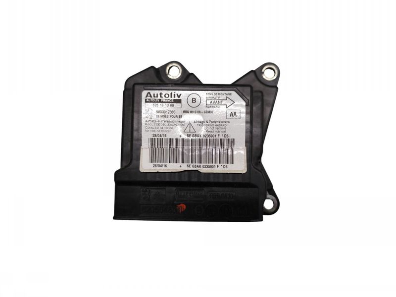 626181300 9803917380 608762100B Airbag Control Unit CITROËN BERLINGO III (2008-2018)