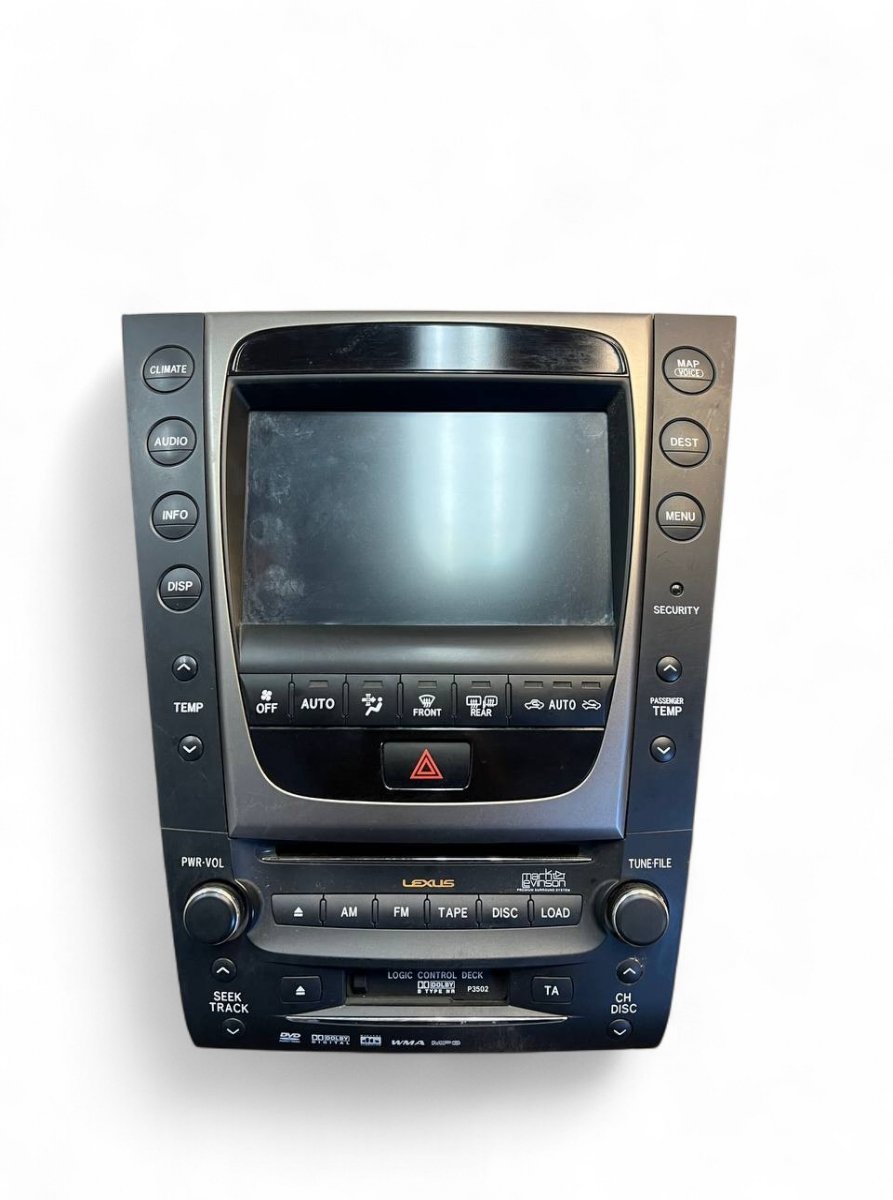 Lexus GS Raadio juhtplokk 8612030A90 8611130550 8976930010 Radio LEXUS GS...