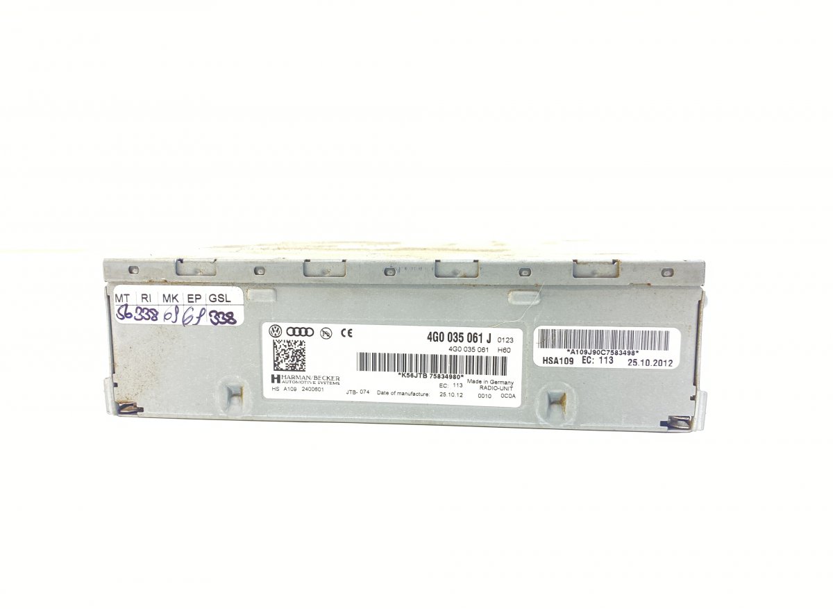 Volkswagen Touareg Radio tuner 4G0035061J Radio tuner VW TOUAREG II (7P) (2010...