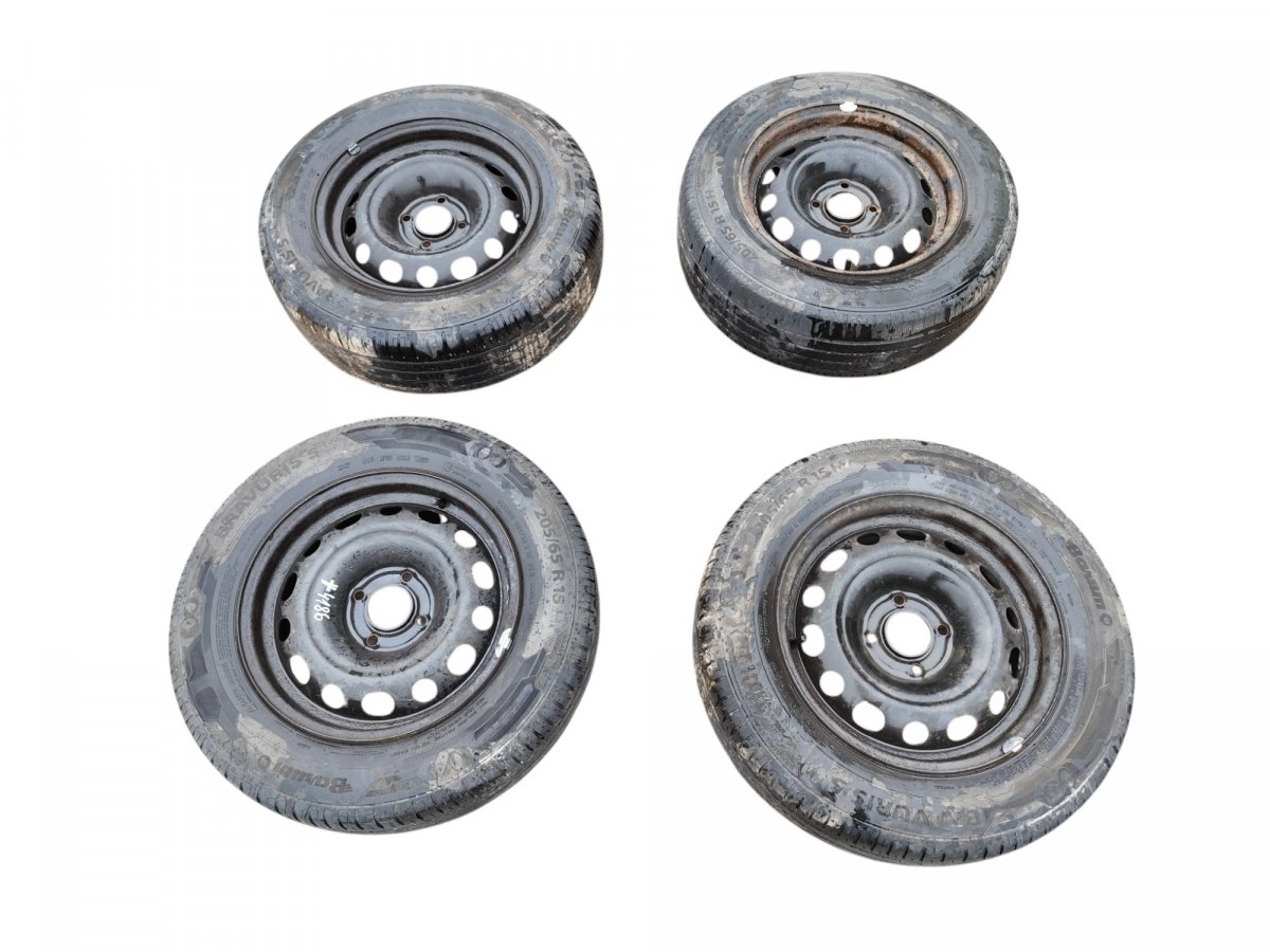 Citroen Berlingo Rim set With Tyres 4 pcs 2150752 Rim set With Tyres 4 pcs CITROËN BERLIN...