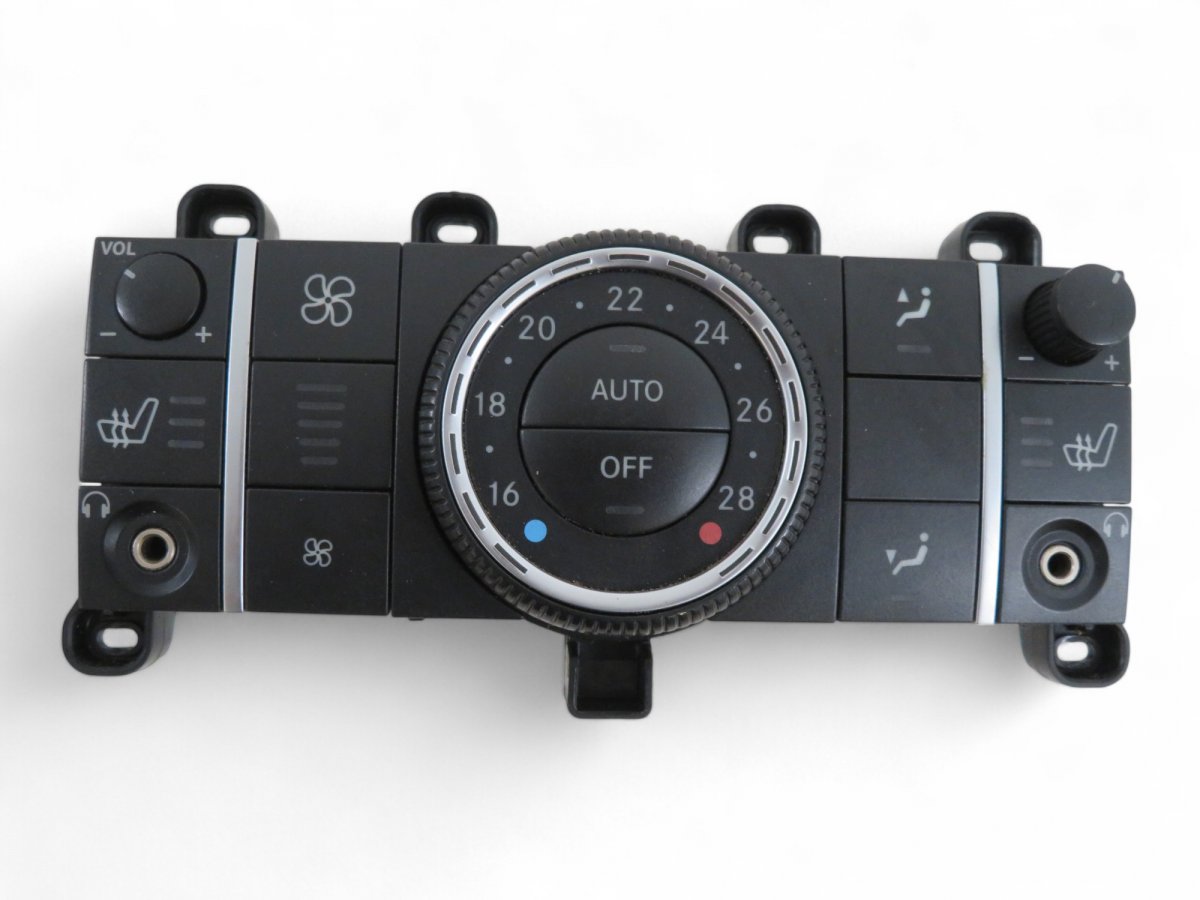 Mercedes-Benz A (W169) Rear AC heater control panel A1649066300 A16490663009174 Rear AC heater cont...