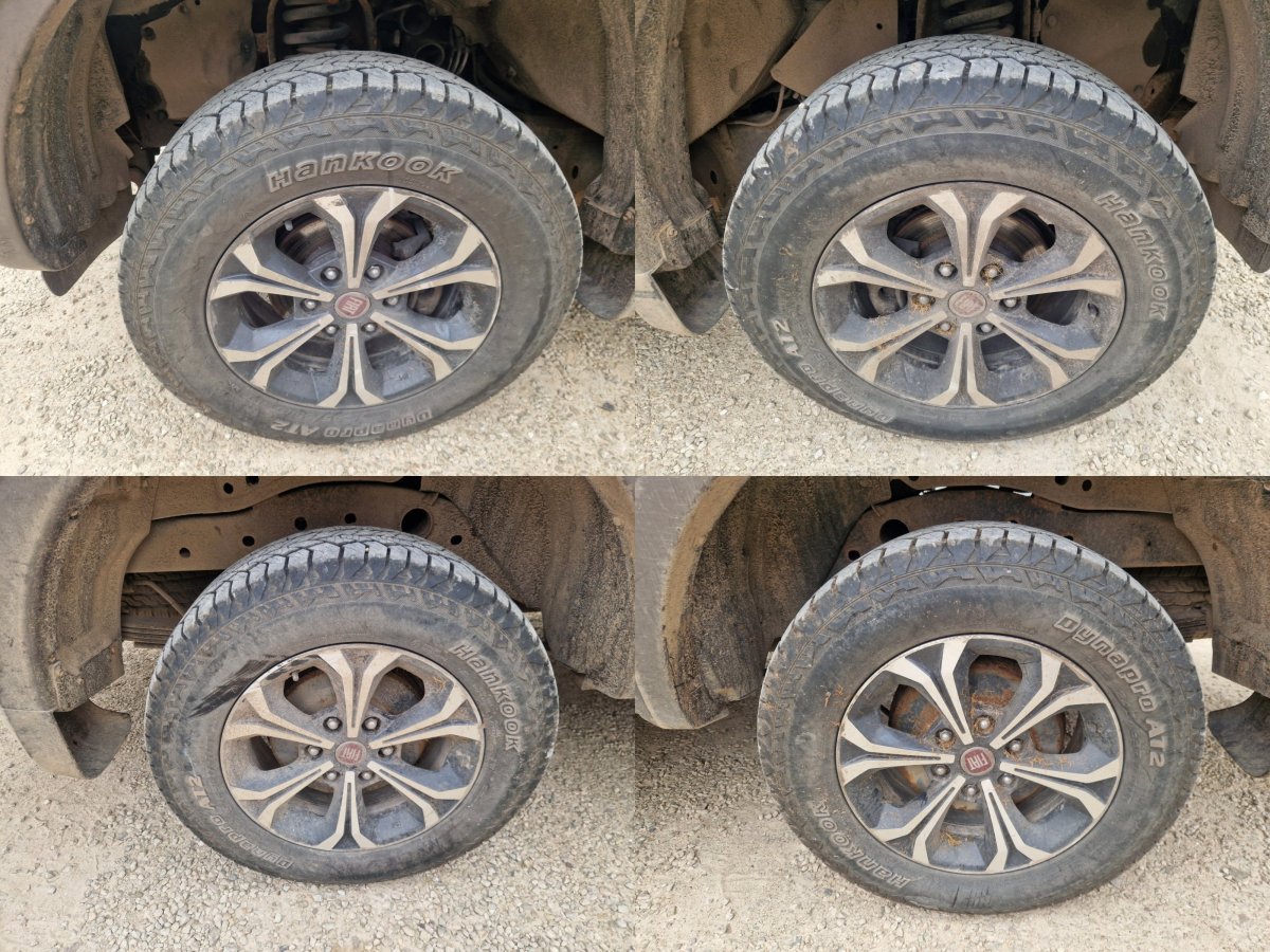 Fiat Fullback Rim set With Tyres 5 pcs 6000611965 Rim set With Tyres 5 pcs FIAT FULLBA...