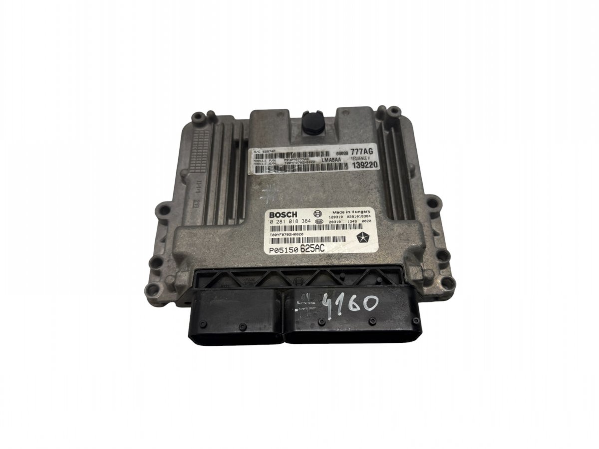 Chrysler 300 Engine Control Unit / module (ECU) P05150625AC 05150625AC 0281018384 Engine Contro...