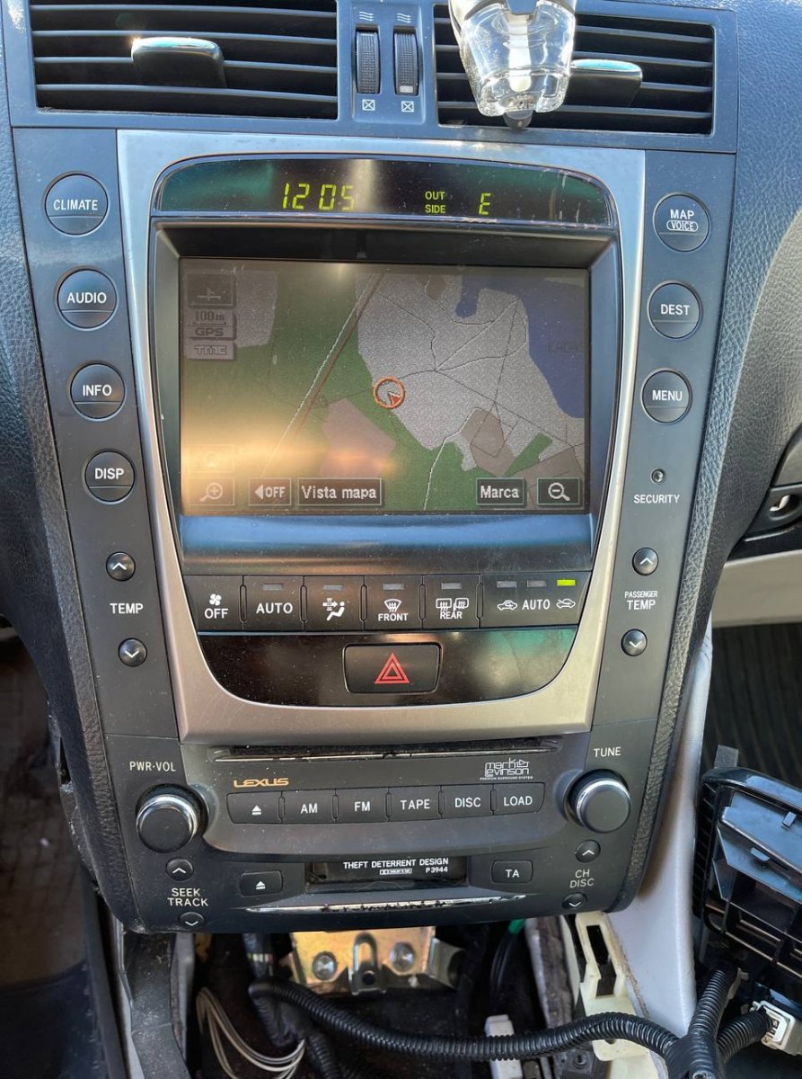 Lexus GS Радио 8611130600 8612030D10 Radio LEXUS GS III (2005-...