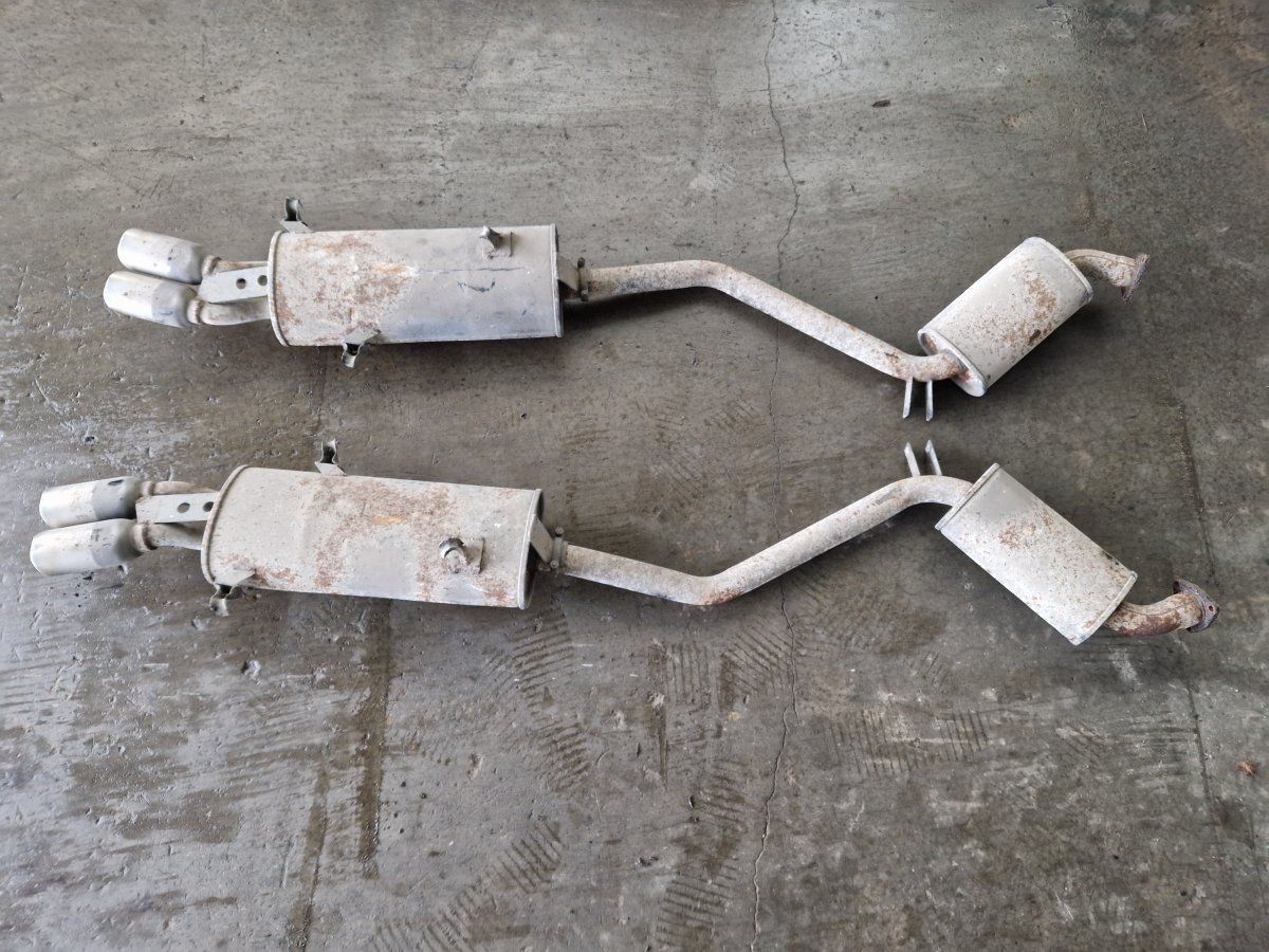 379005109 379005110 Exhaust Pipe Rear MASERATI QUATTROPORTE II (03.94-)