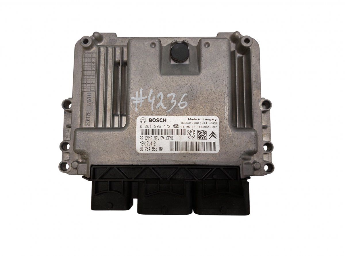 0261S06472 9675495080 Engine Control Unit / module (ECU) PEUGEOT 5008 I (T87) (2009-2016)