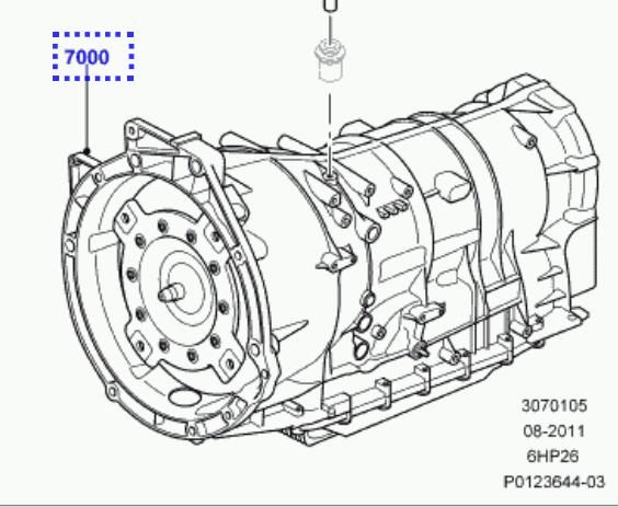 TGD500570E Gearbox LAND ROVER RANGE ROVER SPORT I (L320) (2005-2013)