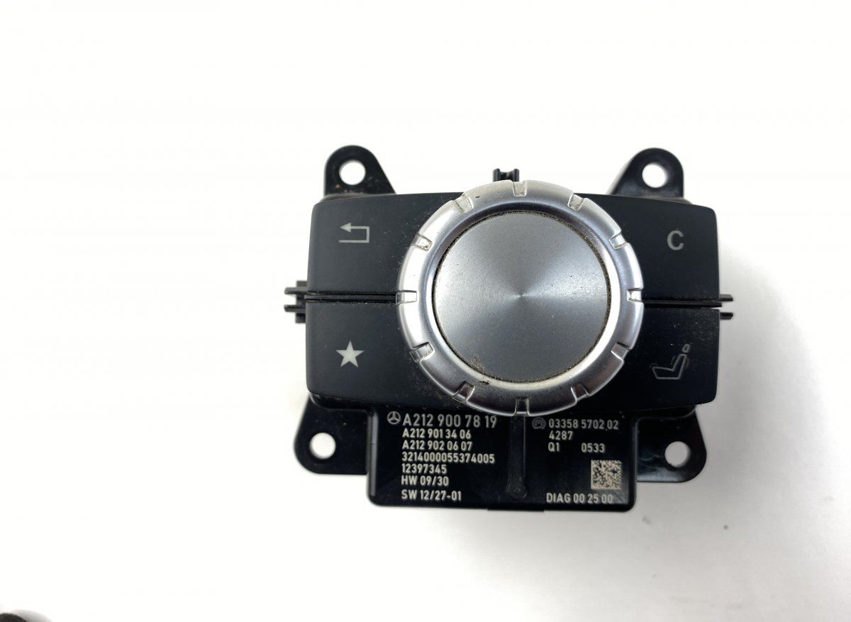 A2129006216 Joystick (MMI control switch / pad) MERCEDES-BENZ E-CLASS (W212) (2009-2016)