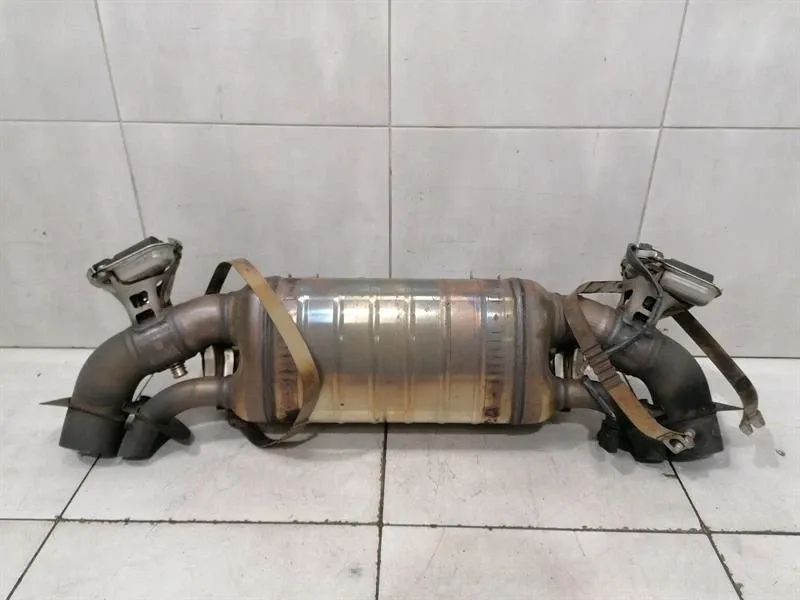 Porsche 911 (992) Exhaust silencer Porsche 911 992 exhaust silencer 992298019C exh...