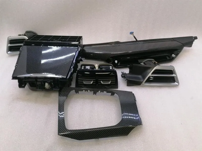 BMW 4 G83 M4 VENEER 51459633605 LCI CARBON RHD SET AU JPN UK CUP HOLDER OEM