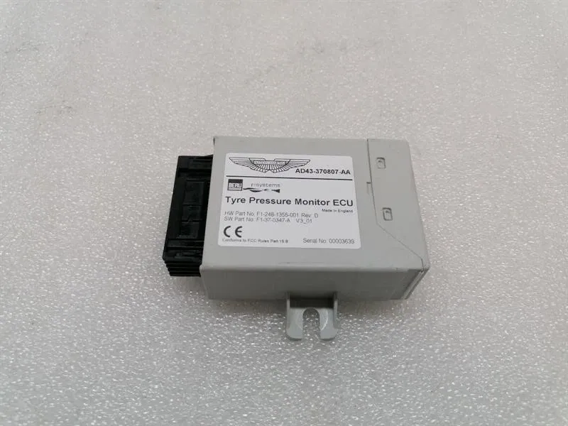 Aston Martin Rapide 10-14 Tire Pressure Module AD43-370807-AA Tire Pressure