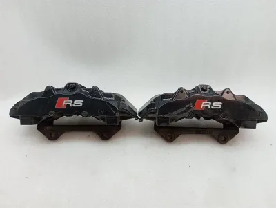 AUDI RS5 8T Спирачен апарат + дискове 8T0615107D ПРЕДЕН КОМПЛЕКТ Спирачен апарат преден комплект