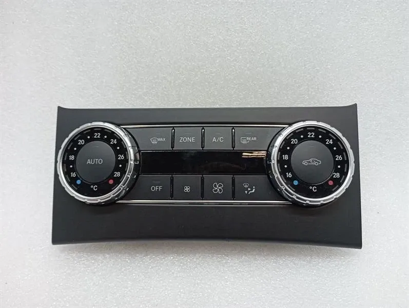 Mercedes C Class W204 Auto Climate Control A2049001007 Climate Control Panel A/C-
