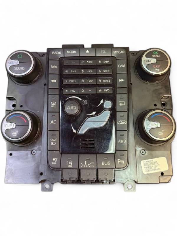Volvo S60 Heater control panel 31346378 Heater control panel VOLVO S60 II / V6...
