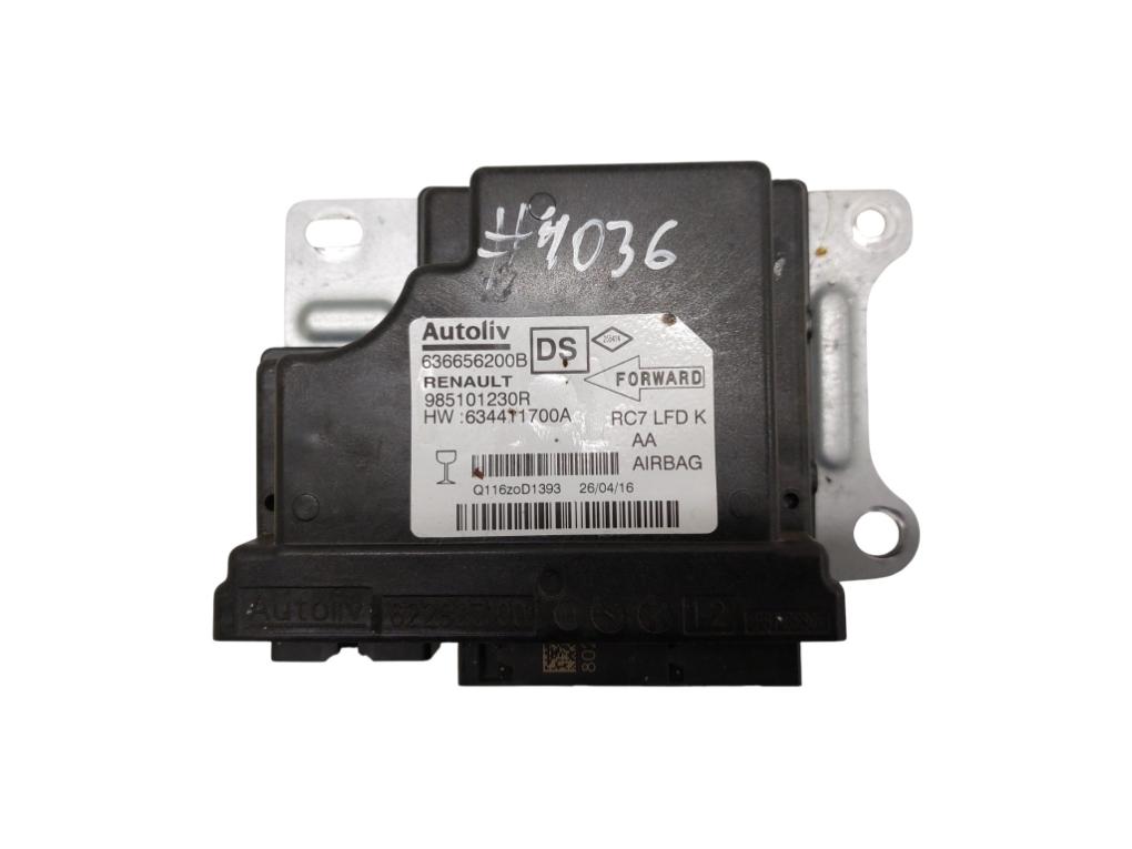 Renault Talisman Airbag Control Unit 985101230R 636656200B Airbag Control Unit RENAU...