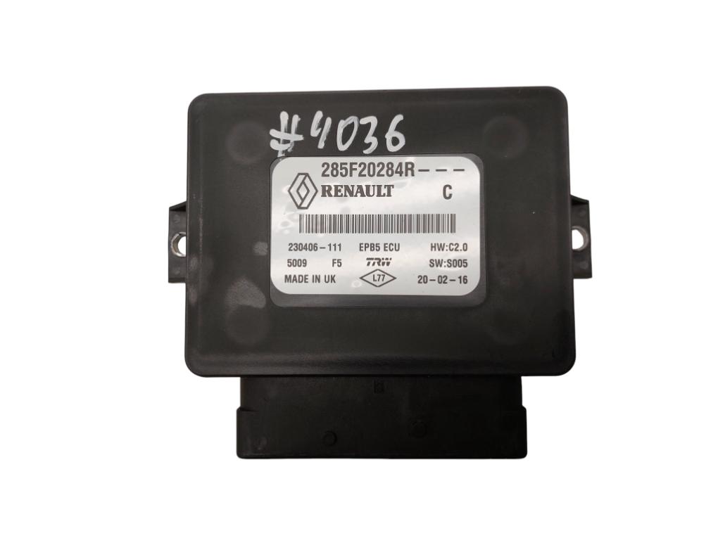 Renault Talisman Parking brake control unit 285F20284R Parking brake control unit RENAULT T...