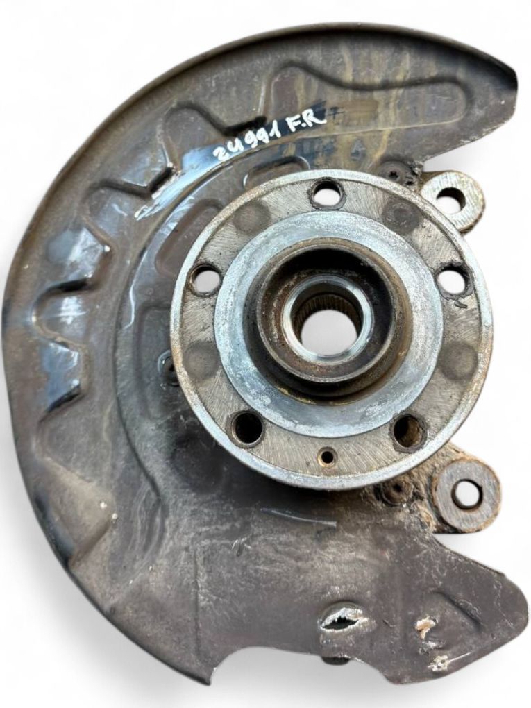 5Q0407256Q 5WA407256 Wheel bearing housing front right SEAT LEON (5F) (2012-2020)